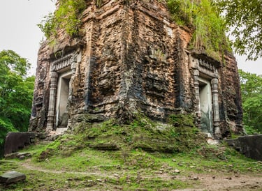 Sambor Prei Kuk temples. Cambodia