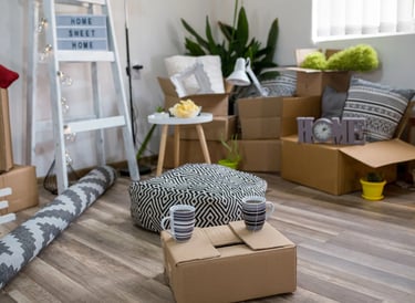 Appartamento pronto per essere sgomberato