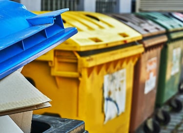 Cestini per la raccolta differenziata