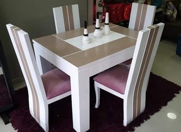 comedor elegante en estilo deco 