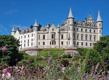 Dunrobin Castle and Gardens, North Coast 500