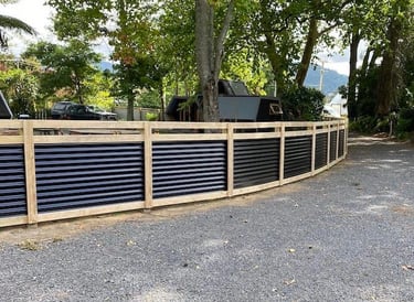 Tauranga Builder New Wooden Fence