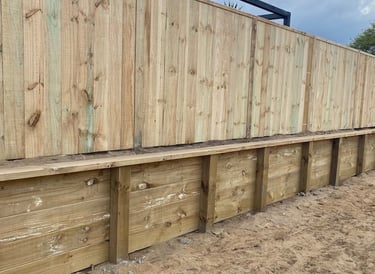 Tauranga Builder New Retaining Wall