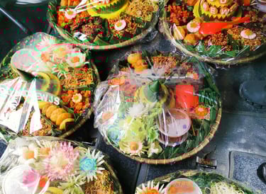 tumpeng makanan untuk natal