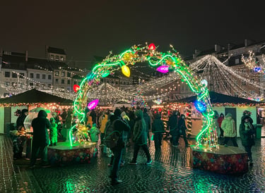 Warsaw outdoors ice rink