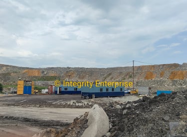 portable cabins for office & bunk-beds at coal mining project