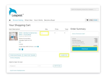 old cart page