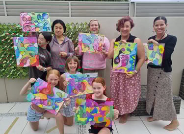 art workshops at home