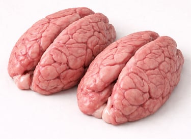 Fresh beef brain halal export