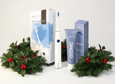 Brosse à dents Aquolab Sonique et Dentifrice Ozonic offert Noël 2025 hygiene-precision.com
