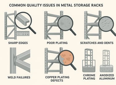 Metal Rack Defects and Fixes simple compose