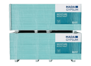 MADA Moisture Resistant Gypsum Board Green Board for Ceilings and Partitions in Riyadh Saudi Arabia