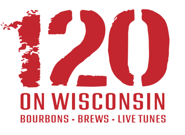 120 on Wisconsin Logo