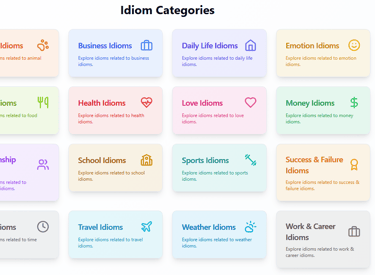 a large selection of different types of business items