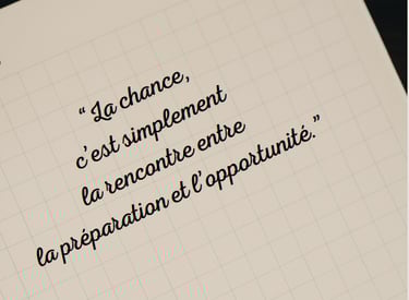 préparation , opportunité , motivation