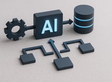 AI integration concept for efficient system connectivity