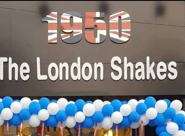 An image showing Logo of The London Shakes cafe