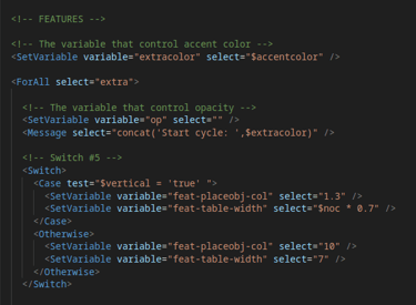 Screenshot of the real AGL code; additional module can be created upon request.