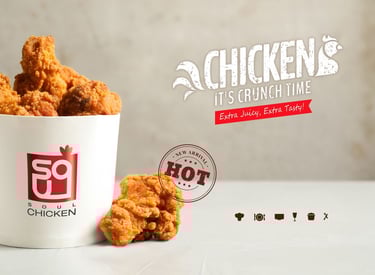 Soul chicken has tasty fried chicken 