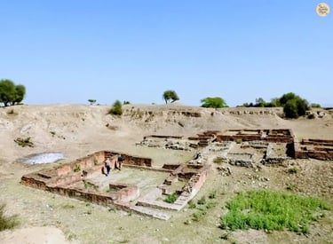 Archaeological site of Naliasar near Sambhar Salt Lake, revealing traces of lost settlements.