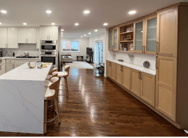 Modern and custom kitchen remodel bay area by asha constructionha 