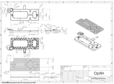 Technische tekening OptiH