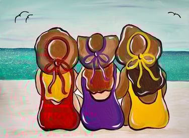 Girls Trip paint party online