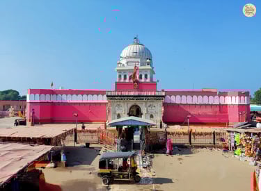 Karni Mata Temple in Deshnok, Rajasthan, known as the Rat Temple, housing thousands of sacred rats.