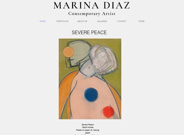 Website design example