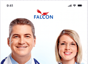 a mobile phone screen showing a photo of a man and woman