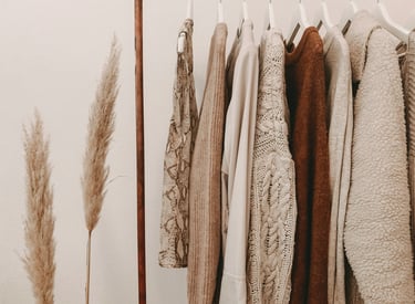 Clothes hanging