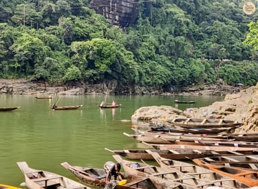 Umngot River – Monsoon-Touched, Yet Still Magical