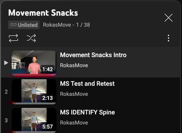 movement snacks video library rokasmove