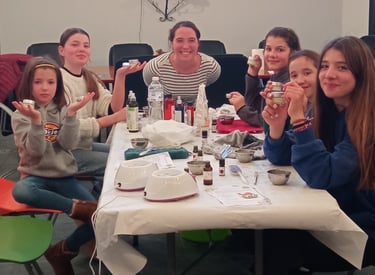 Atelier de cosméto avec Gaëlle, printemps 2025, Formiguères