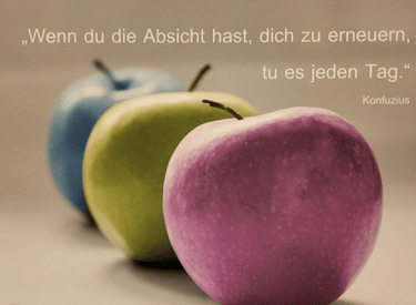 drei Äpfel - Kunfuzius