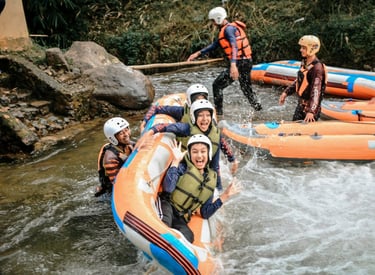 rafting lembang