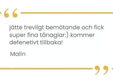 Customer Review 5 (Malin)
