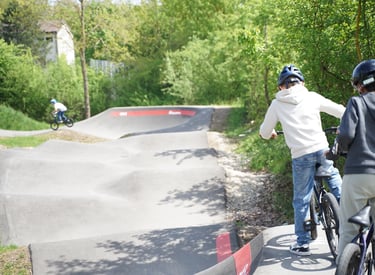 BMX Kindergeburtstag Workshop Pumptrack