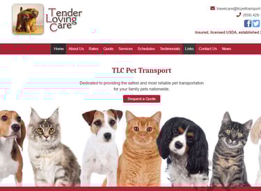 tlc pet transport services