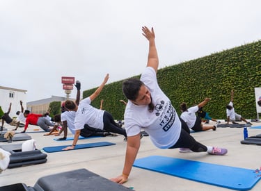 Treino no Arrábida Gym Benguela