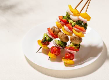 Grilled Halal Skewers – vegetable | Kol Noodle NYC