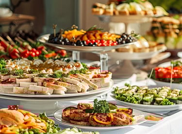 Catering during a wedding organized by Francesco Margaretini Travels & Events