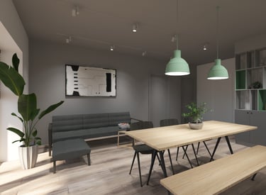 industrinis interjeras