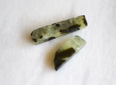Prehnite pendants