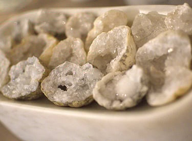 Quartz geodes
