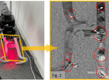 carbon fibre handlebar NDT results
