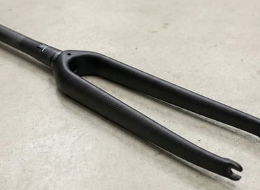 Carbon fibre bike forks for NDT assessment