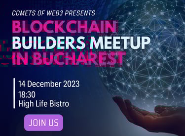 blockchain builder meetup in bucharest announcement