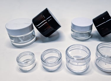 envases PET vidrio potes dispensadores para cosmeticos u otros