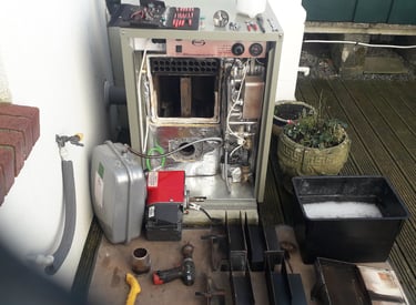 Oil Boiler repairs in Roborough near Winkleigh and Burrington